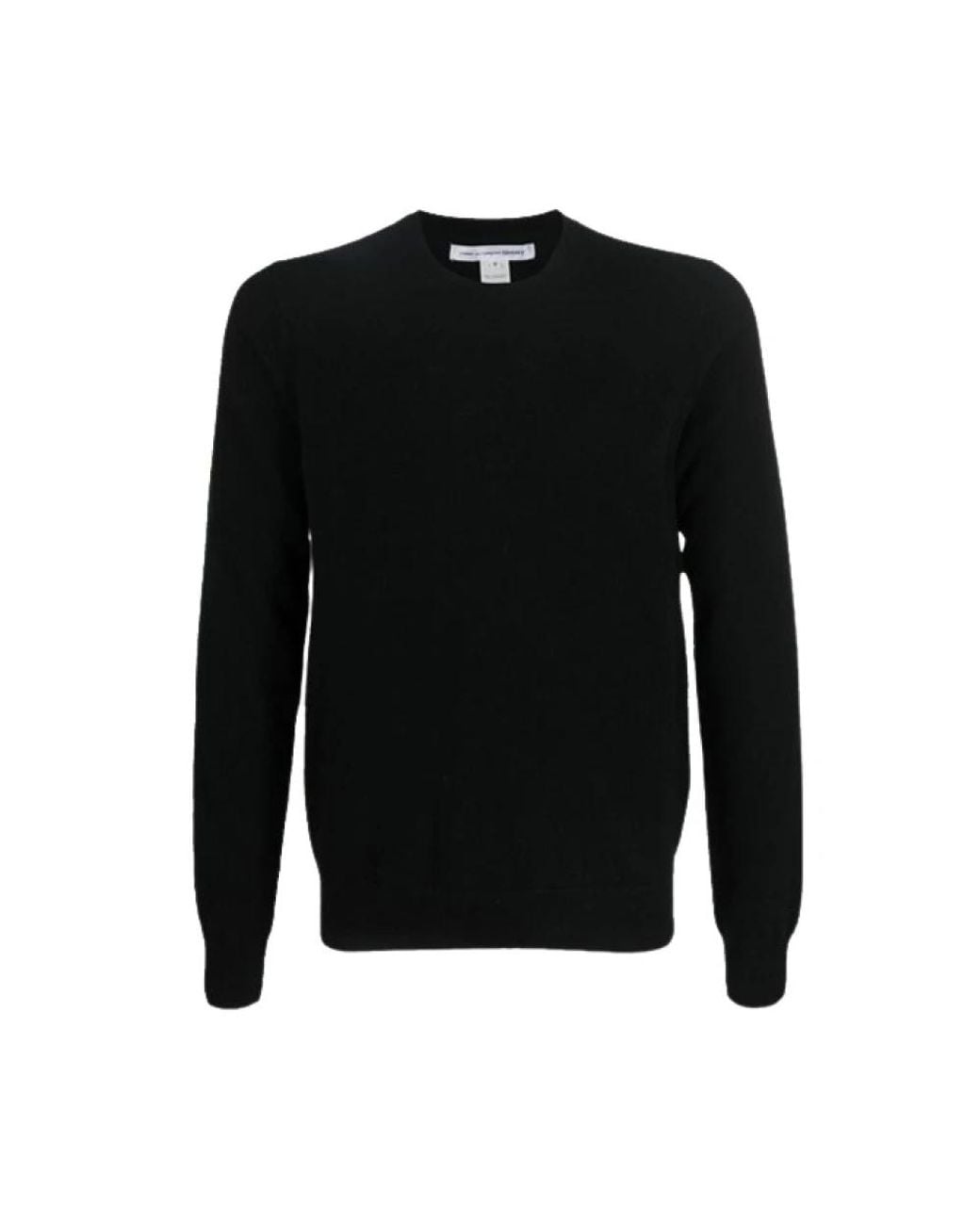 Comme des Garçons Black Round-Neck Knitwear for men