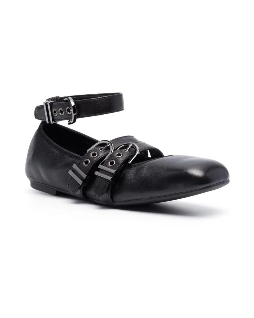 Stuart Weitzman Black Ballerina Shoes