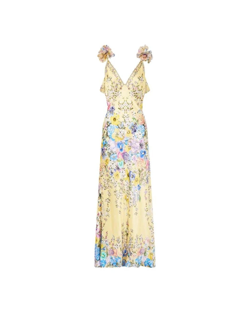 Camilla Metallic Maxi Dresses