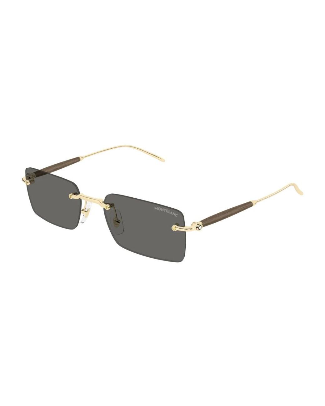 Montblanc Metallic Sunglasses for men