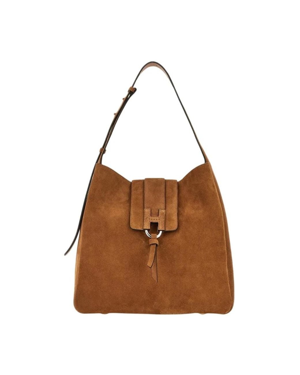 Hogan Brown Shoulder Bags