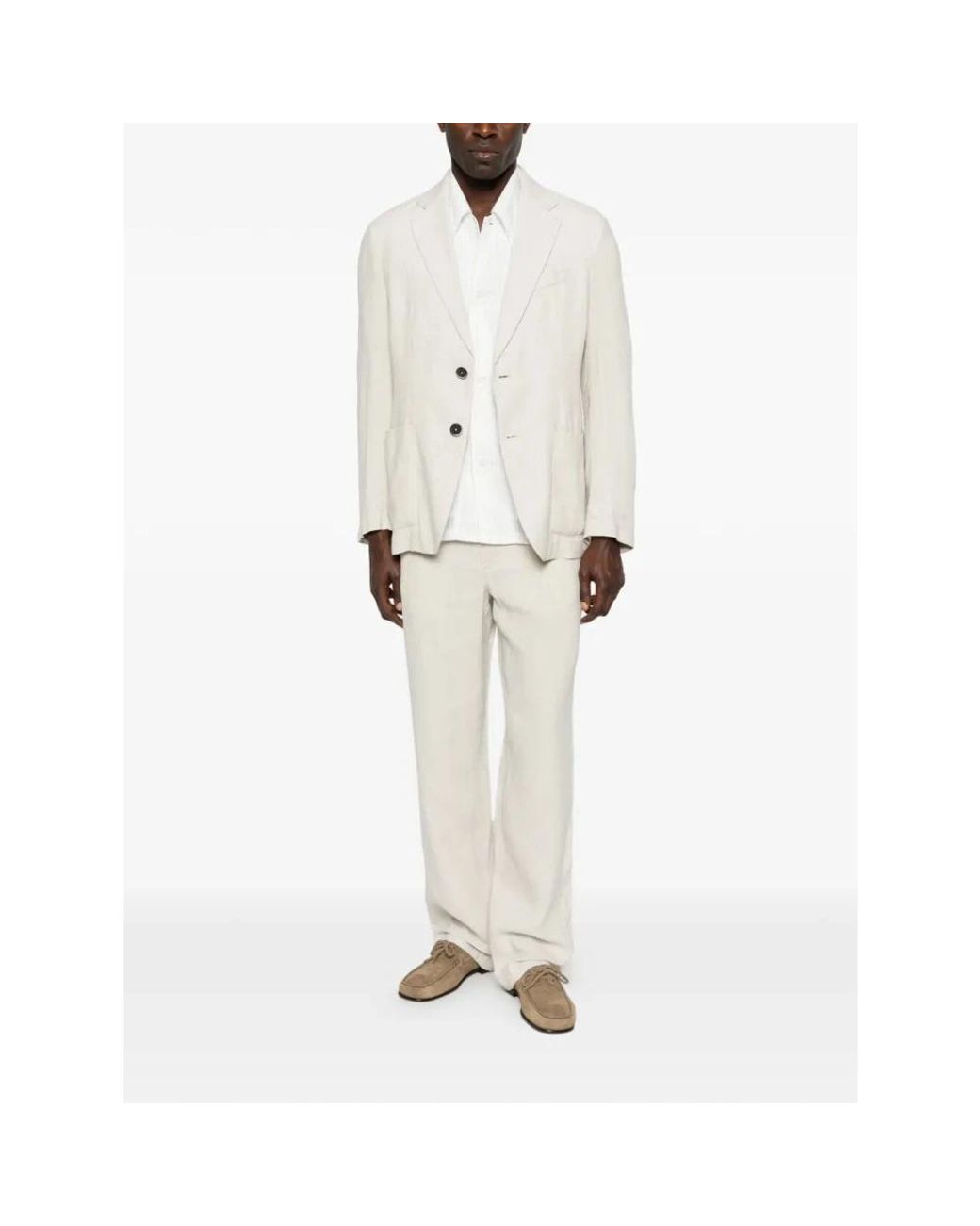 Formal Blazers Barena pour homme en coloris White