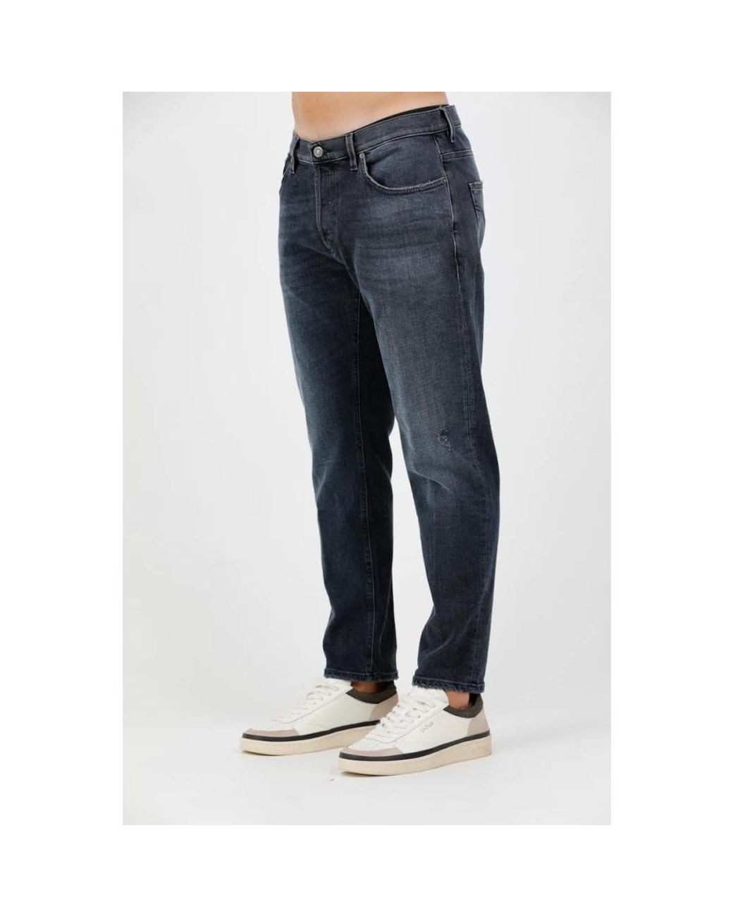 Dondup Blue Loose Fit Jeans for men