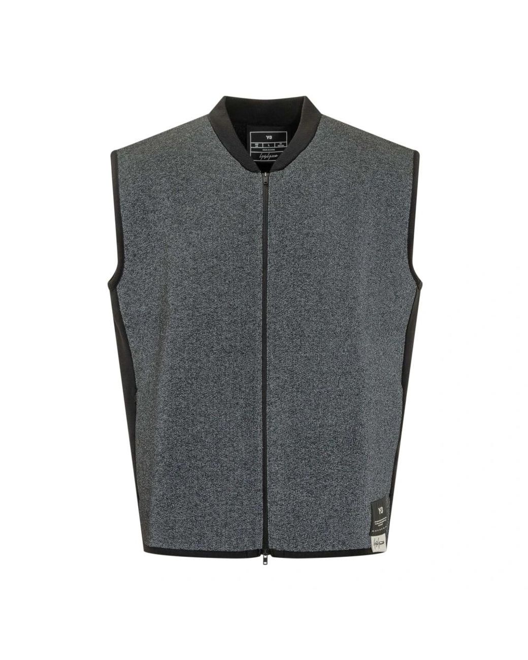 Y-3 Gray Waistcoats for men