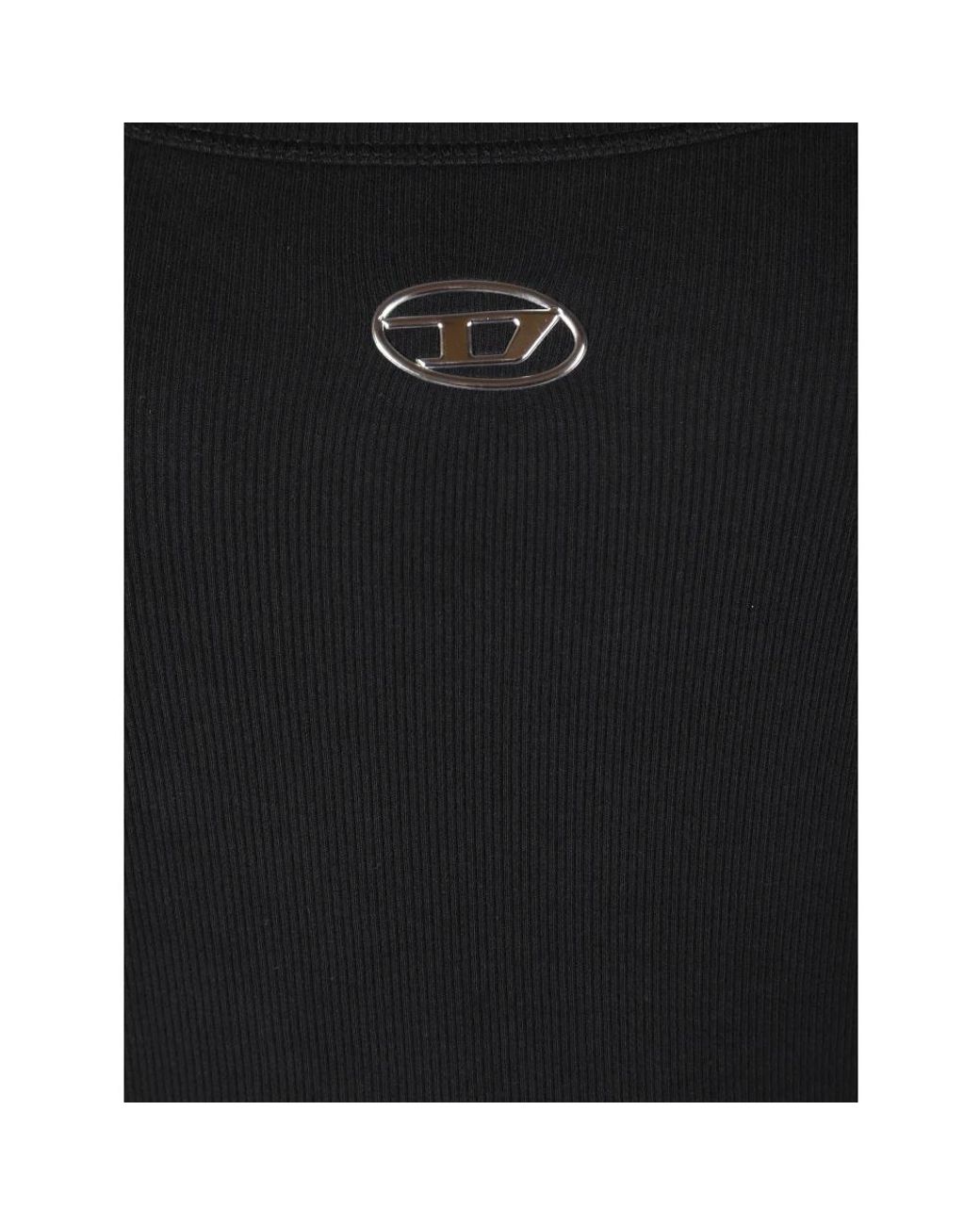DIESEL Black Long Sleeve Tops