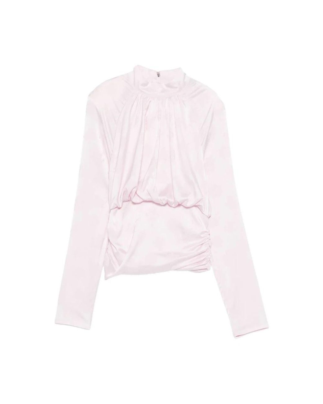 ROTATE BIRGER CHRISTENSEN Pink Long Sleeve Tops
