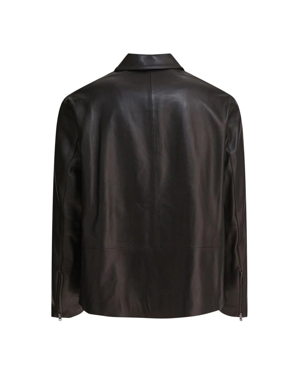 Leather Jackets Vince pour homme en coloris Black