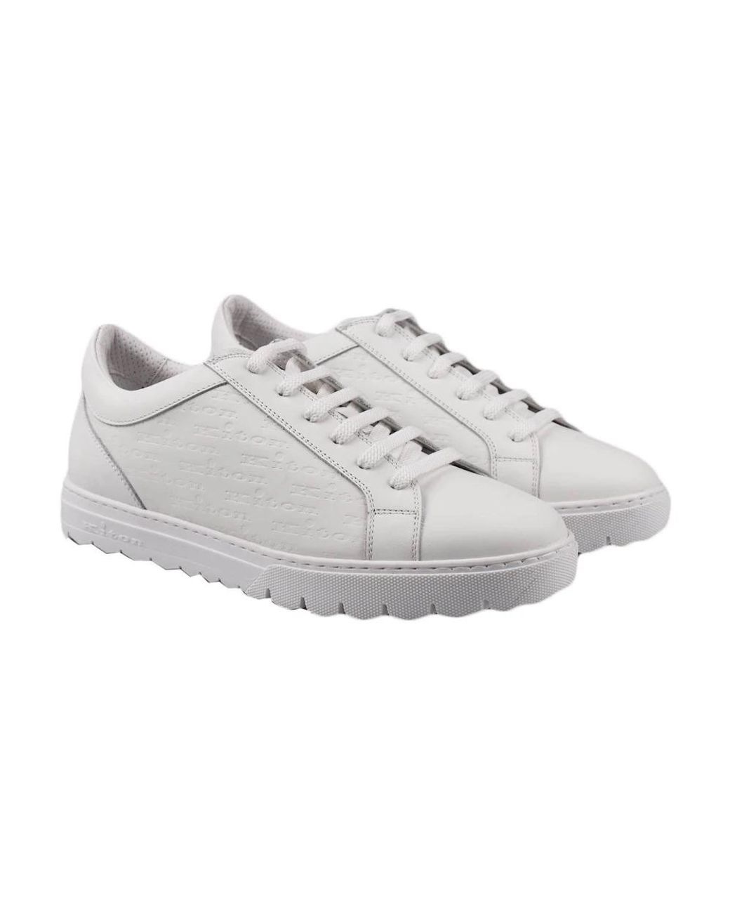 Kiton Gray Sneakers for men