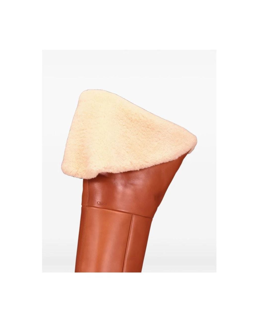 Chloé Brown Over-The-Knee Boots