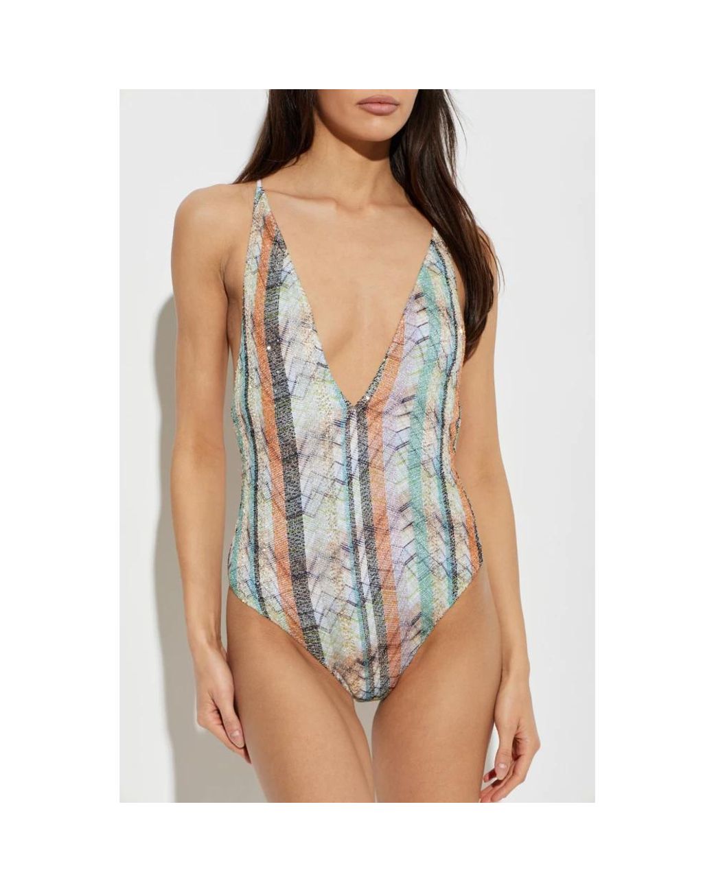 One-Piece Missoni de color Blue