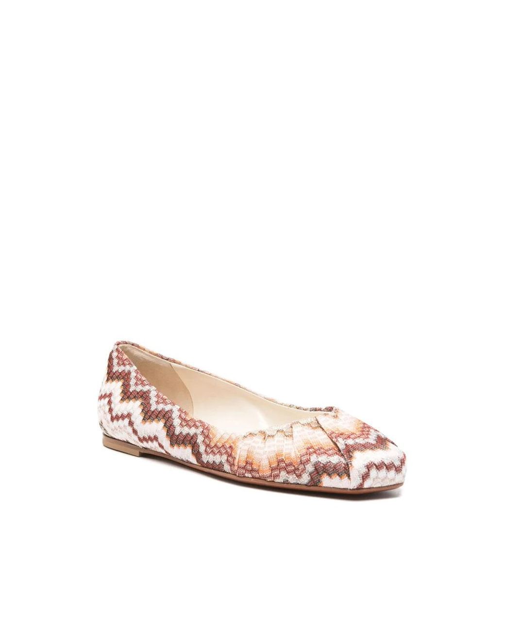 Missoni Pink Ballerina Shoes