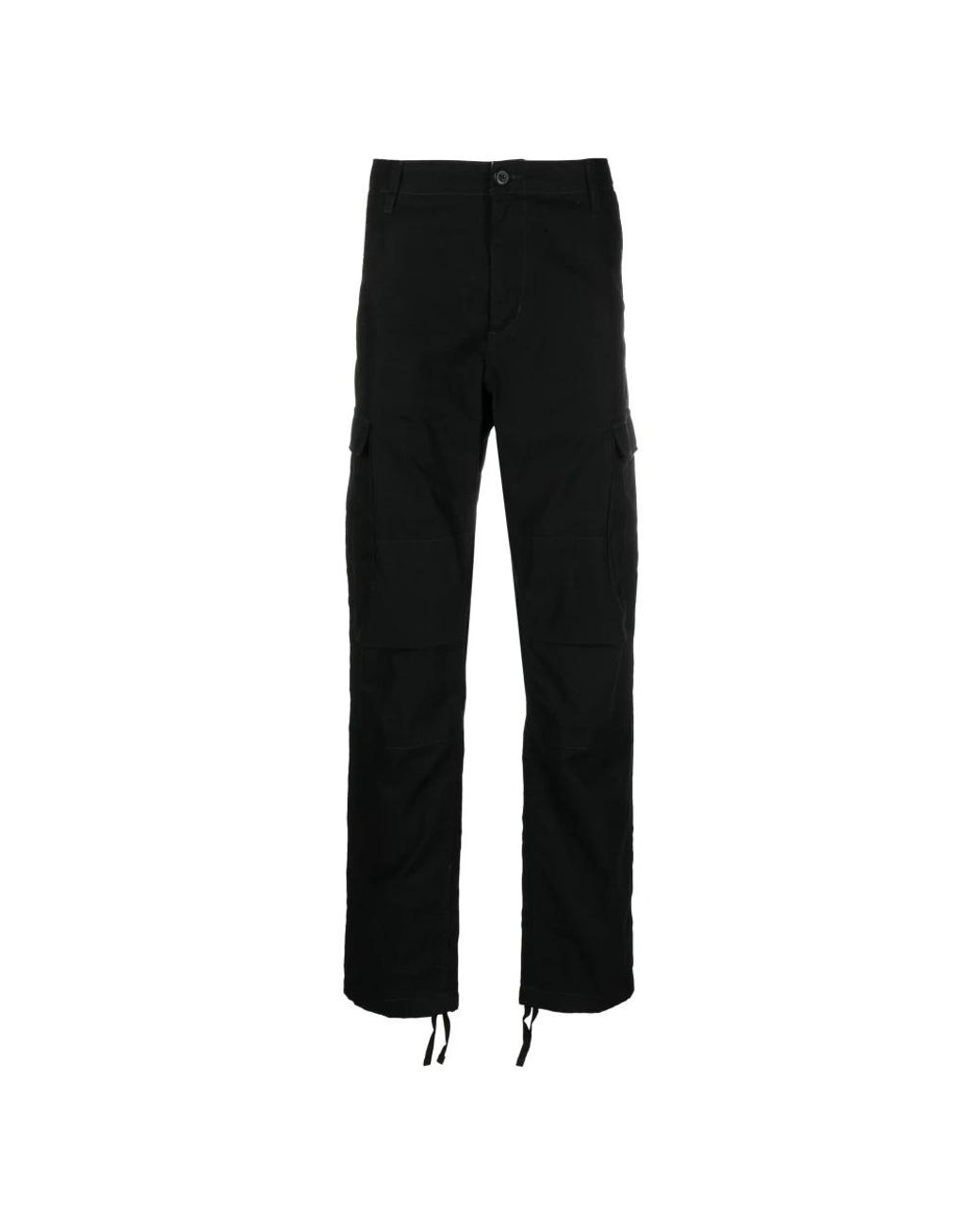 Carhartt Black Straight Trousers for men