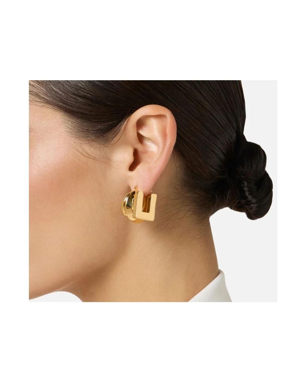 Elisabetta Franchi Metallic Earrings