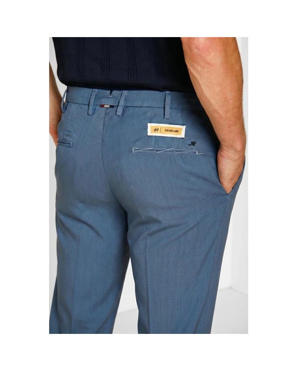Mason's Blue Chinos for men