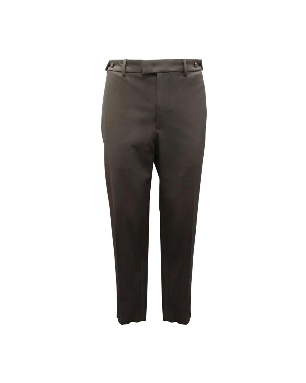 Armani Gray Slim-Fit Trousers for men