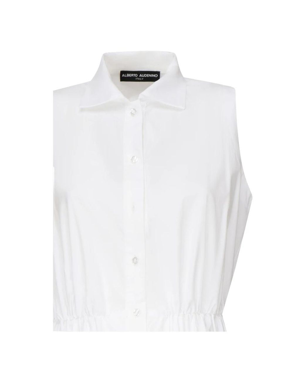 ALBERTO AUDENINO White Shirt Dresses