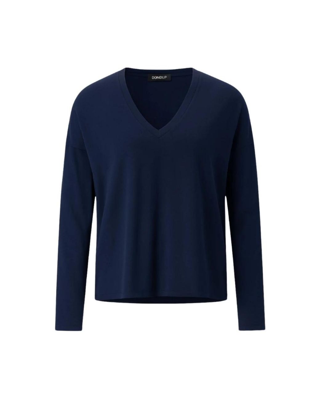 Dondup Blue Long Sleeve T-Shirts