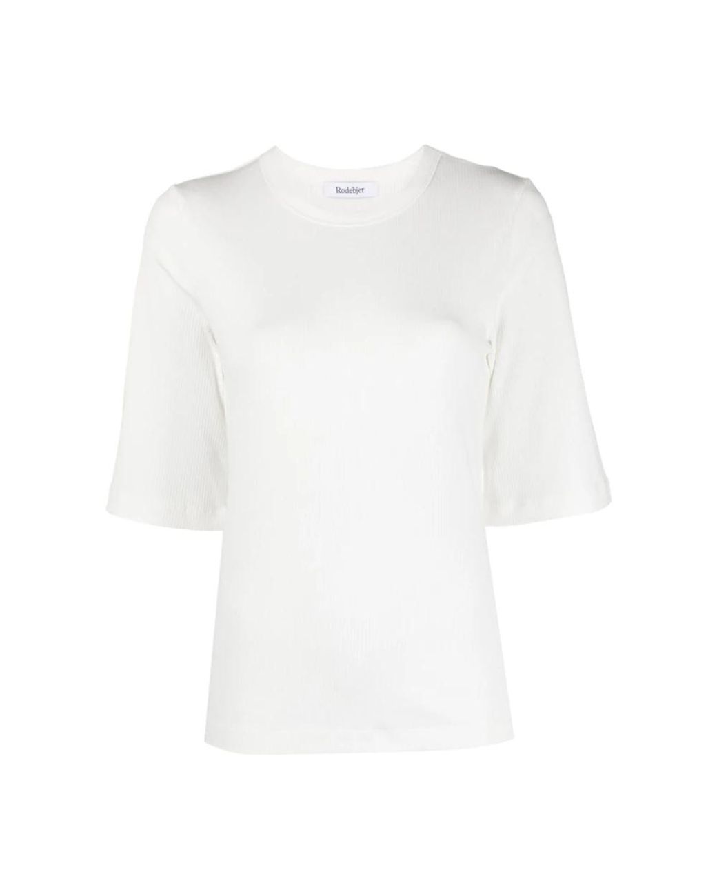 Rodebjer Tops ,Wit ,Witte Sprint T-Shirt Voor Vrouwen in het White