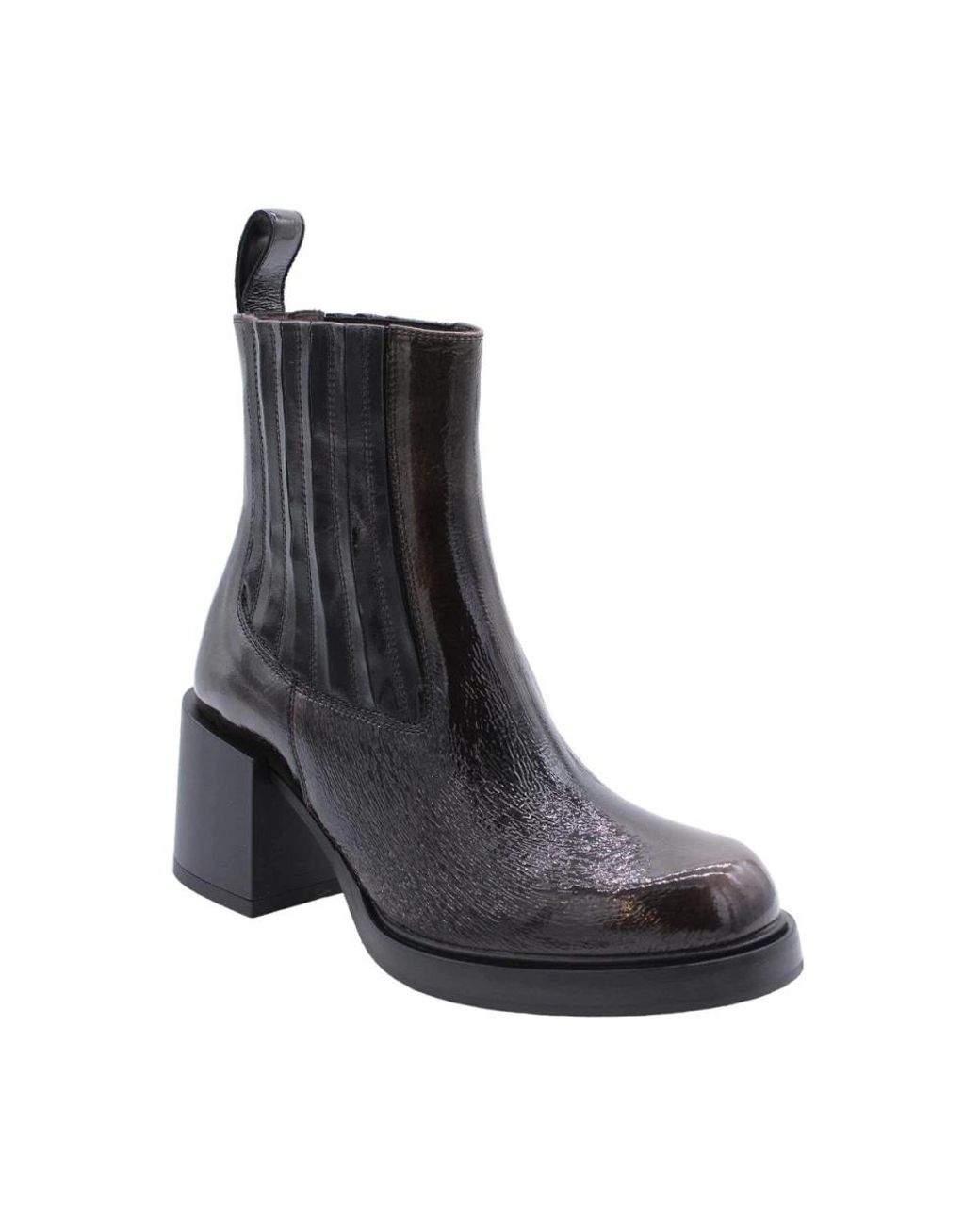 Laura Bellariva Black Heeled Boots