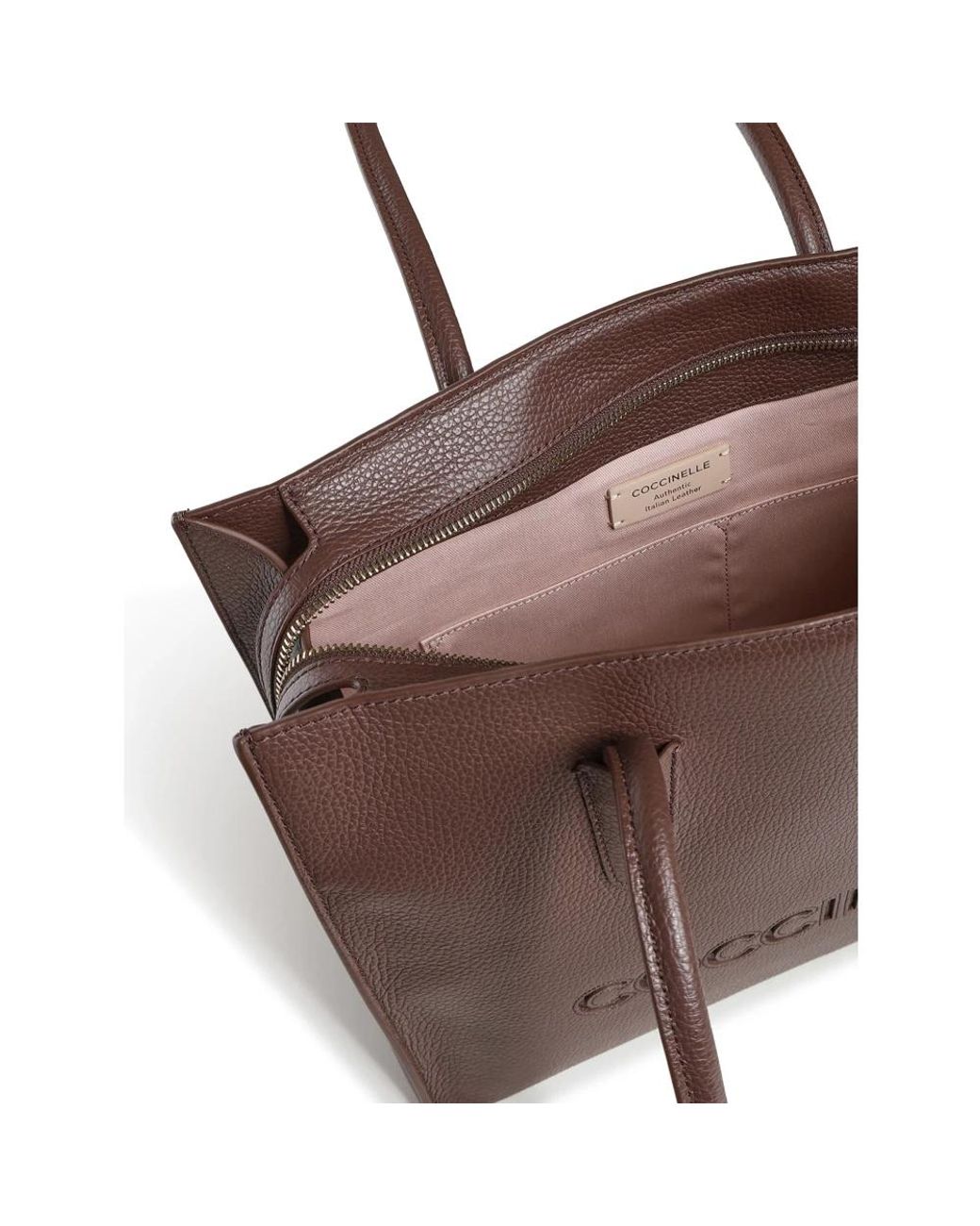 Coccinelle Brown Shopping Bags