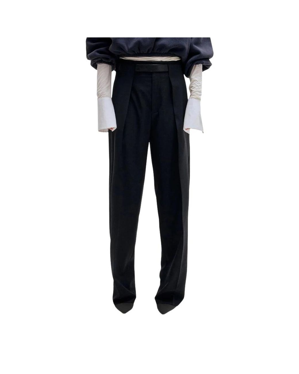 DARKPARK Black Wide Trousers