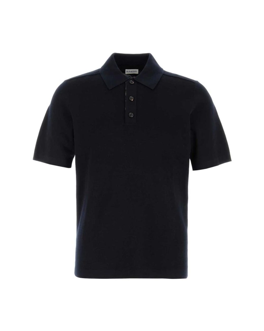 Burberry Black Polo Shirts for men