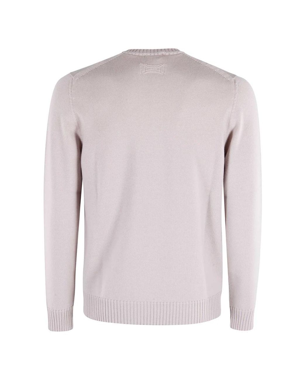 Drumohr Purple Round-Neck Knitwear for men