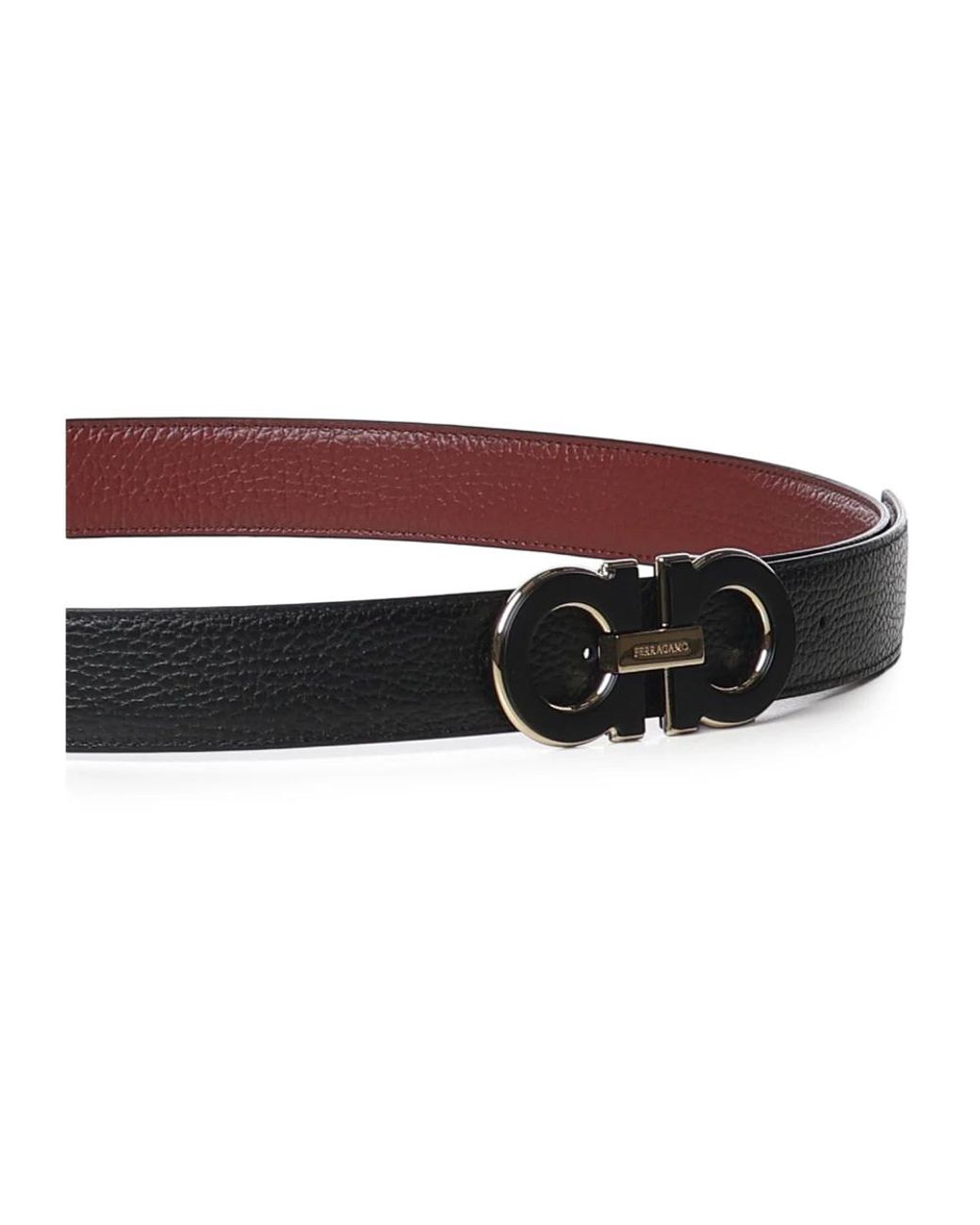 Ferragamo Black Belts for men