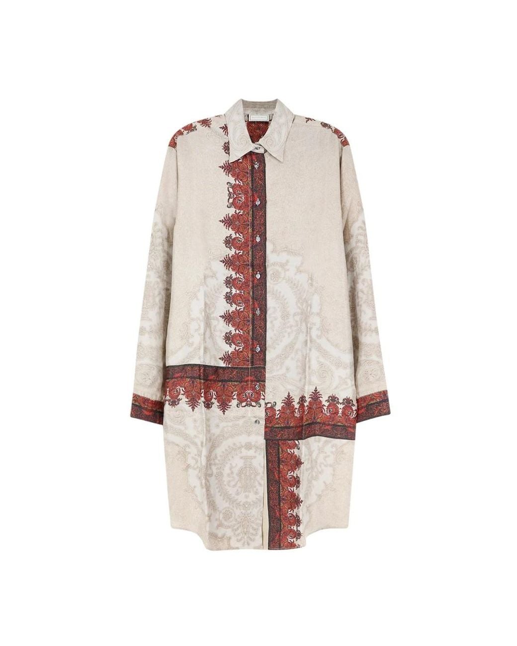Pierre Louis Mascia Natural Shirt Dresses