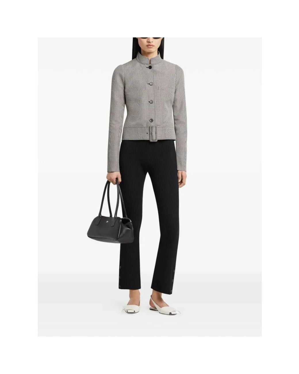 Courreges Gray Light Jackets