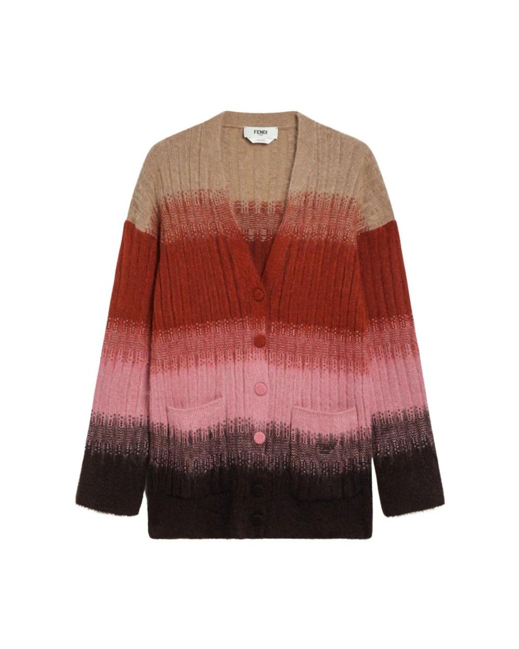 Fendi Red Cardigans