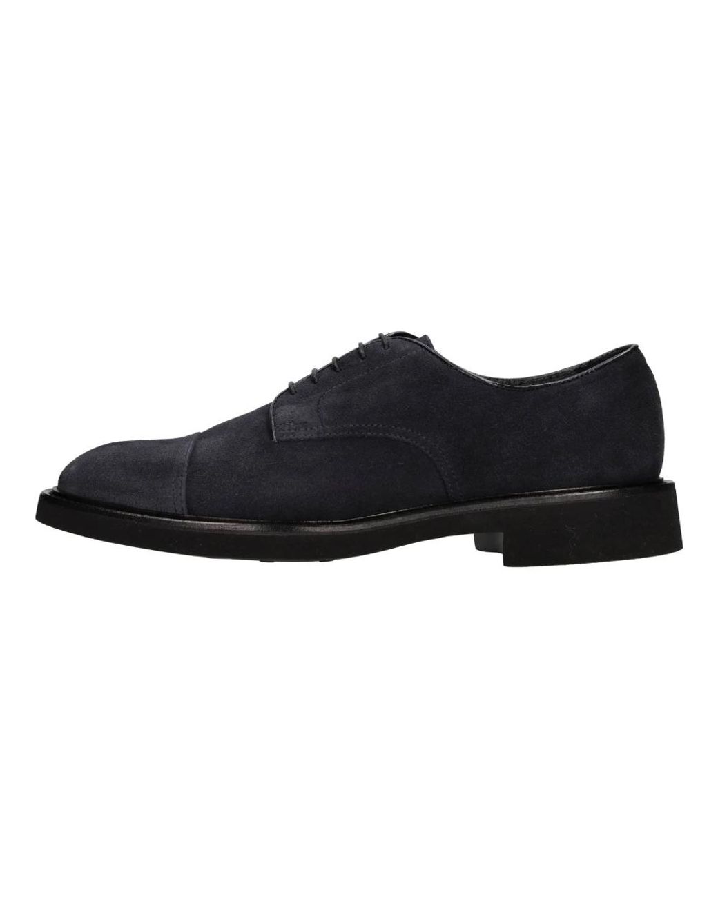Doucal's Flache Schuhe Blau in Black für Herren