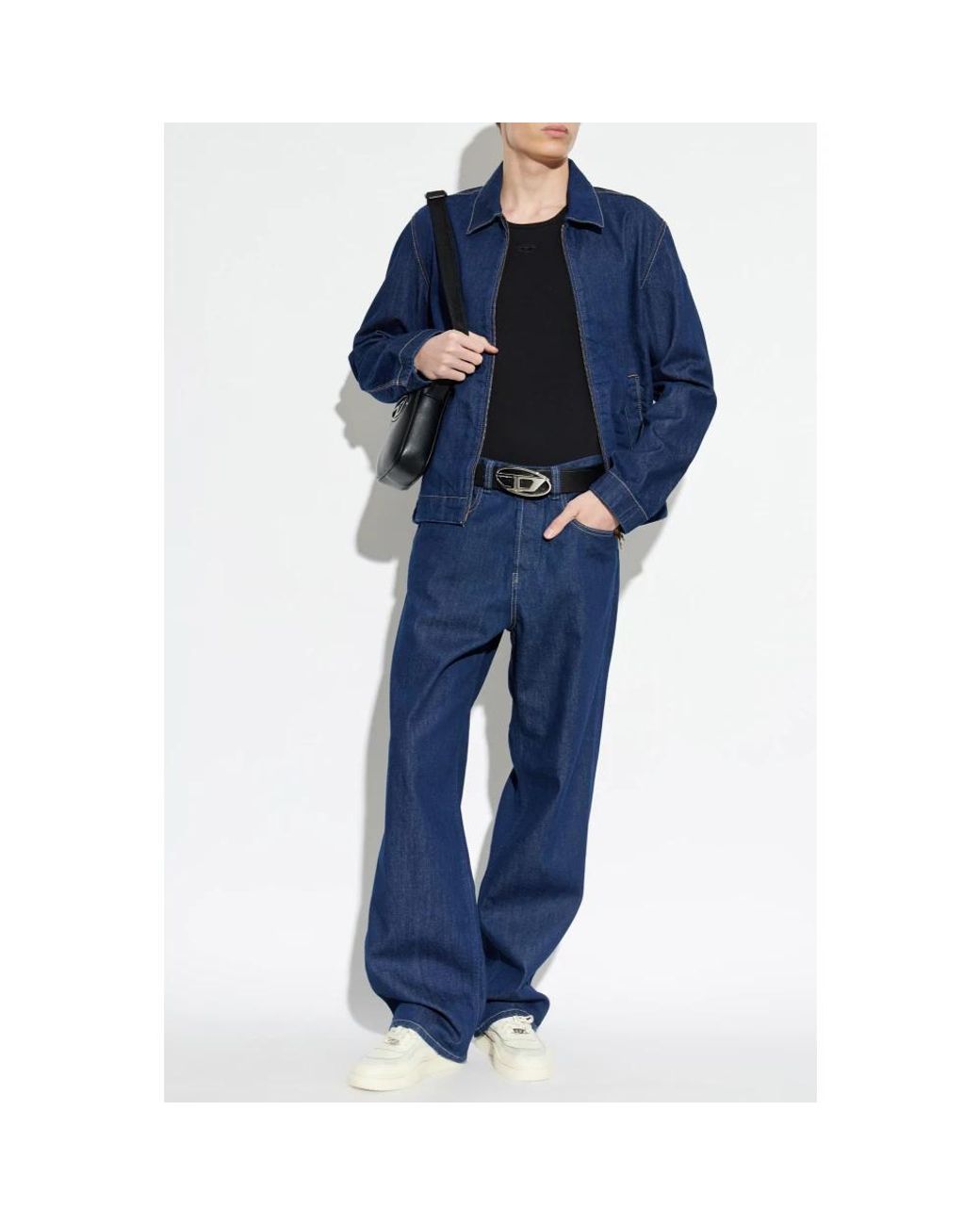 Denim Jackets DIESEL de hombre de color Blue