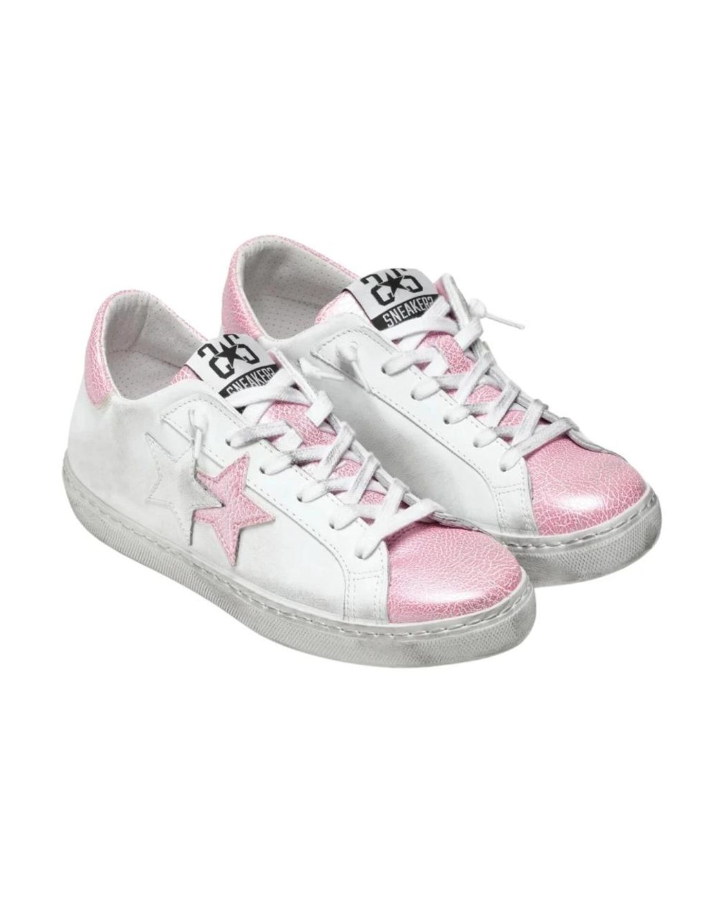 2 Star White Sneakers