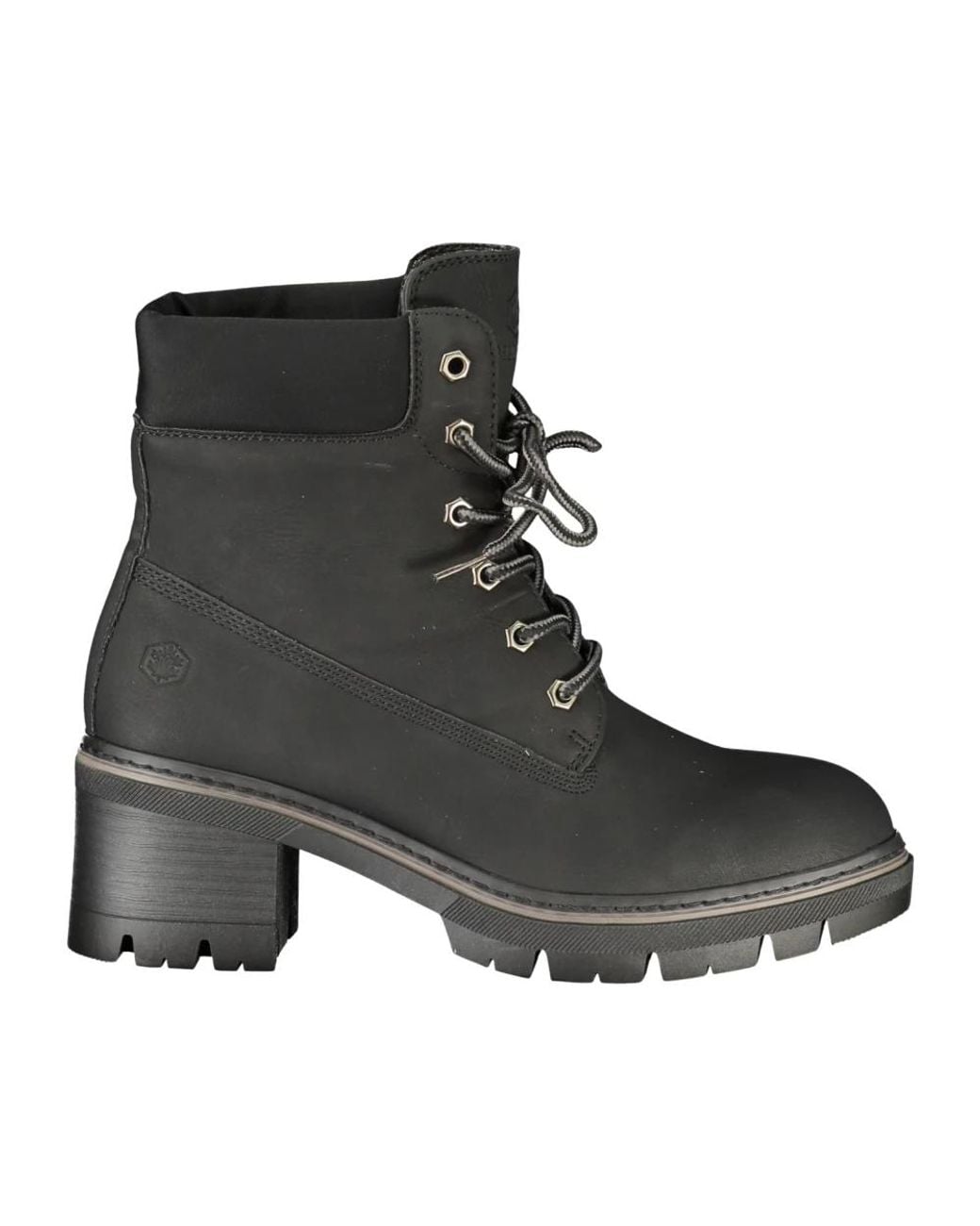 Lumberjack Black Lace-Up Boots