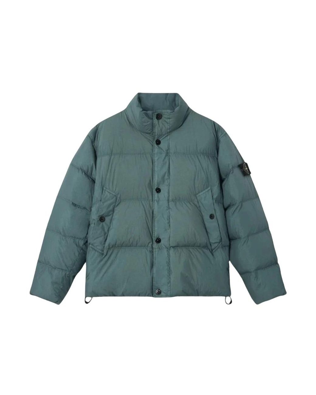 Winter Jackets Stone Island de hombre de color Green