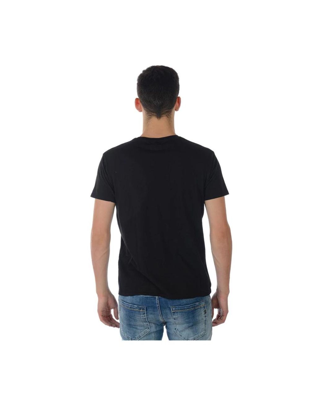 Armani Jeans Black T-Shirts for men