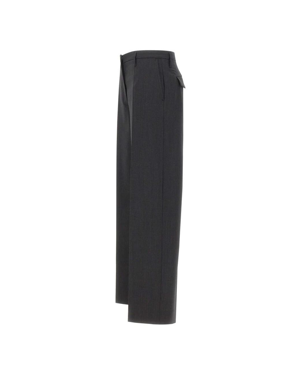 Birgitte Herskind Gray Straight Trousers