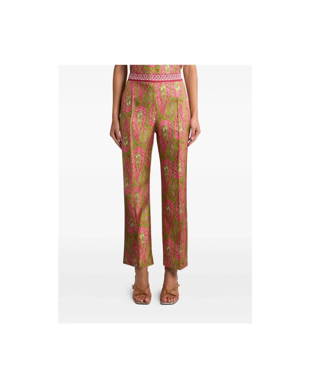Etro Orange Pants