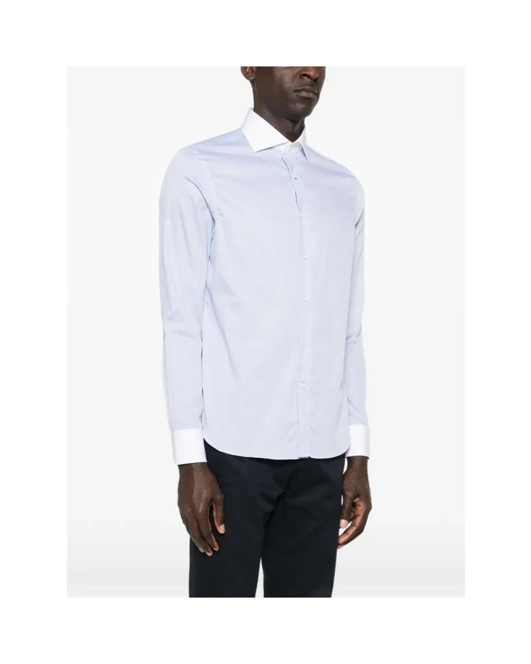 Canali White Formal Shirts for men