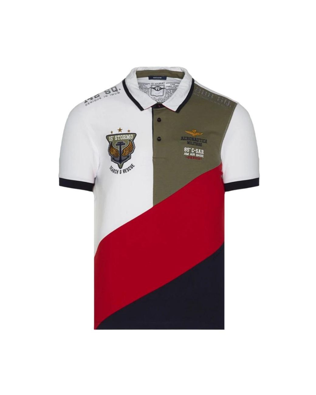 Aeronautica Militare Polo Shirts in Red for Men Lyst