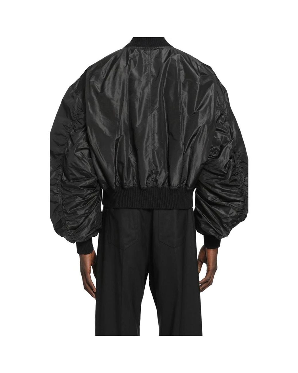 Rick Owens Black Bomber Jackets for men