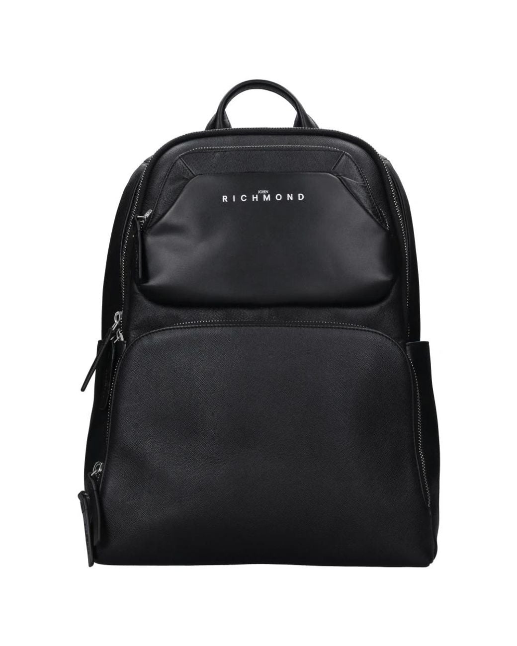 John Richmond Black Backpacks for men