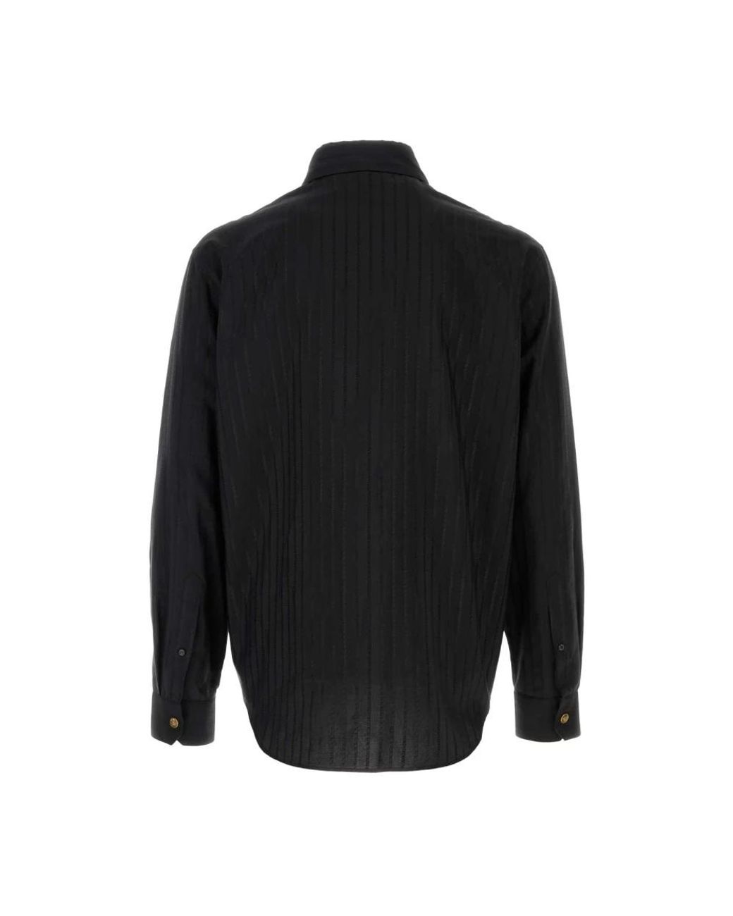 Casual Shirts Versace de hombre de color Black