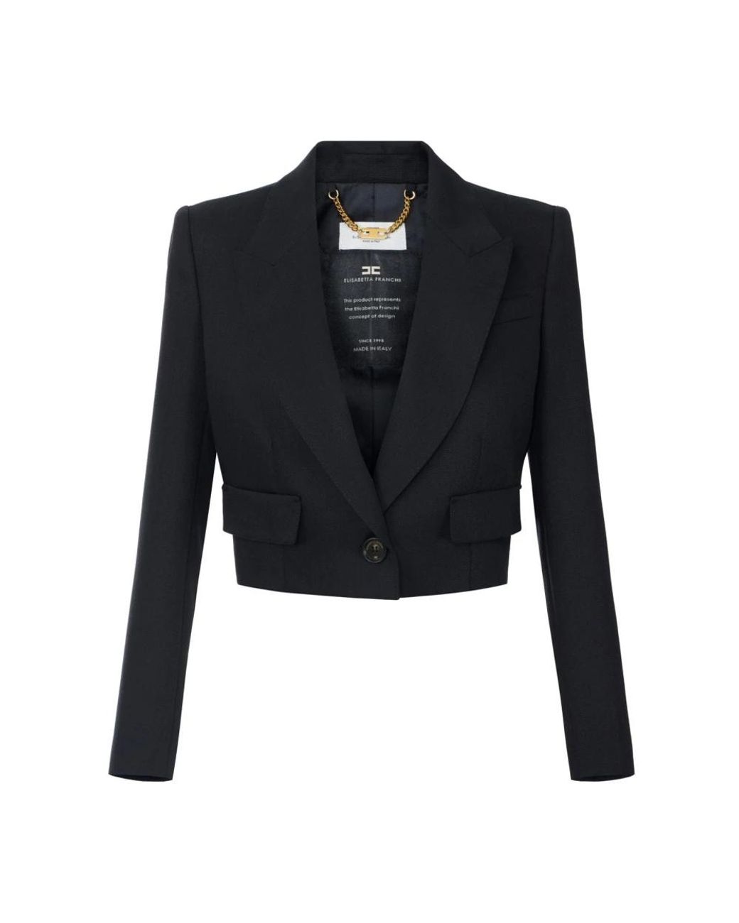Elisabetta Franchi Blue Blazers