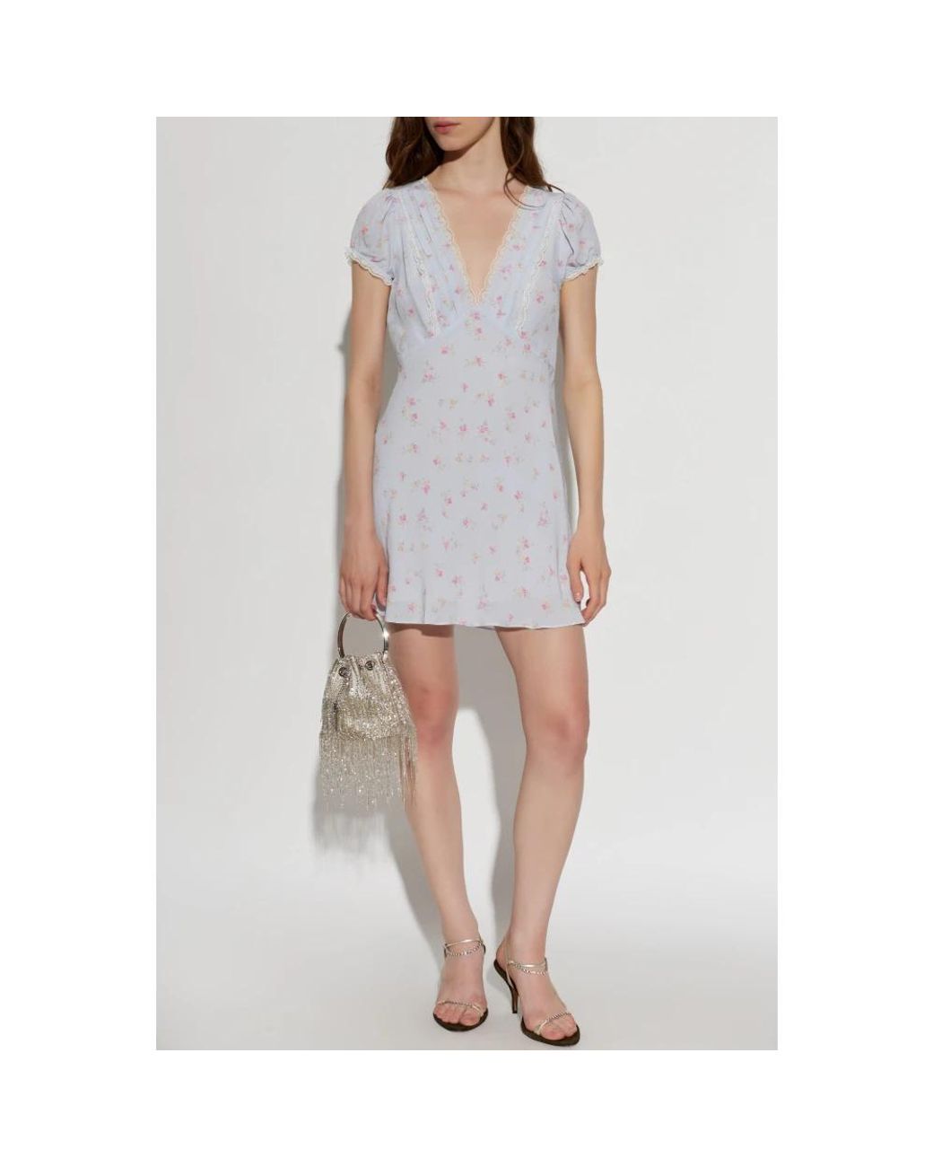 Short Dresses di LoveShackFancy in Gray