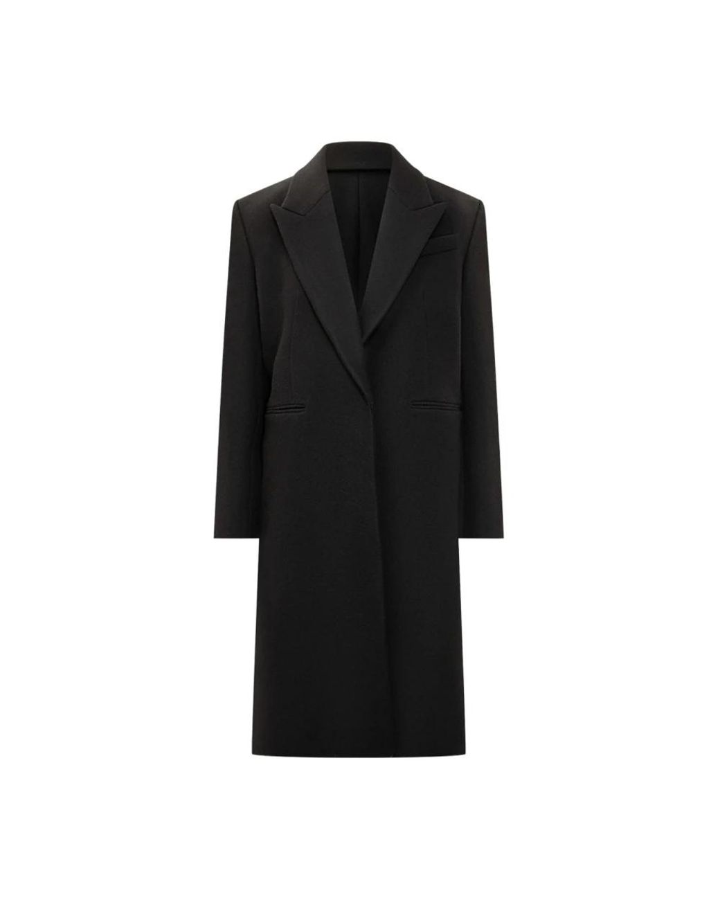 Givenchy Black Single-Breasted Coats