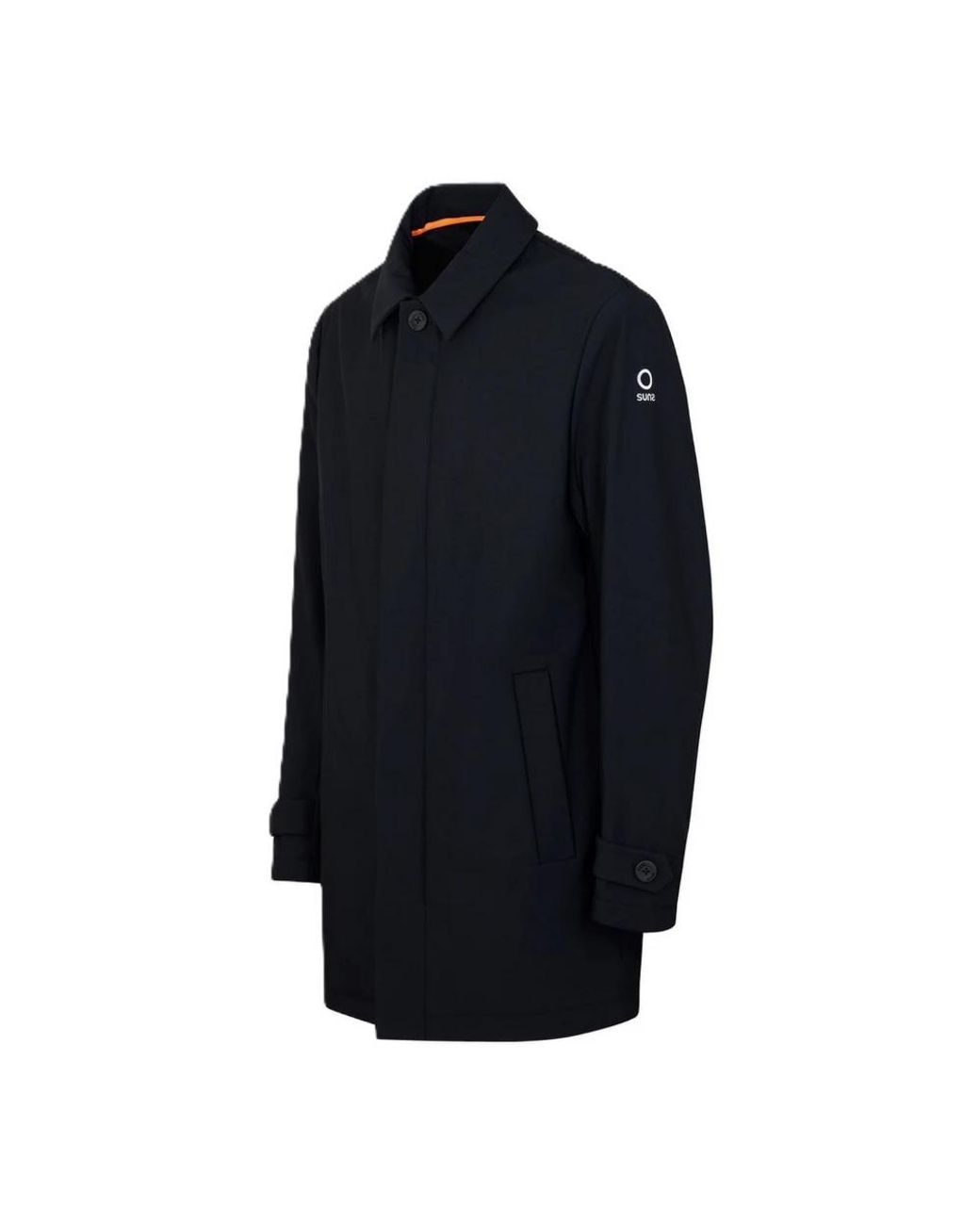 Suns Blue Single-Breasted Coats for men