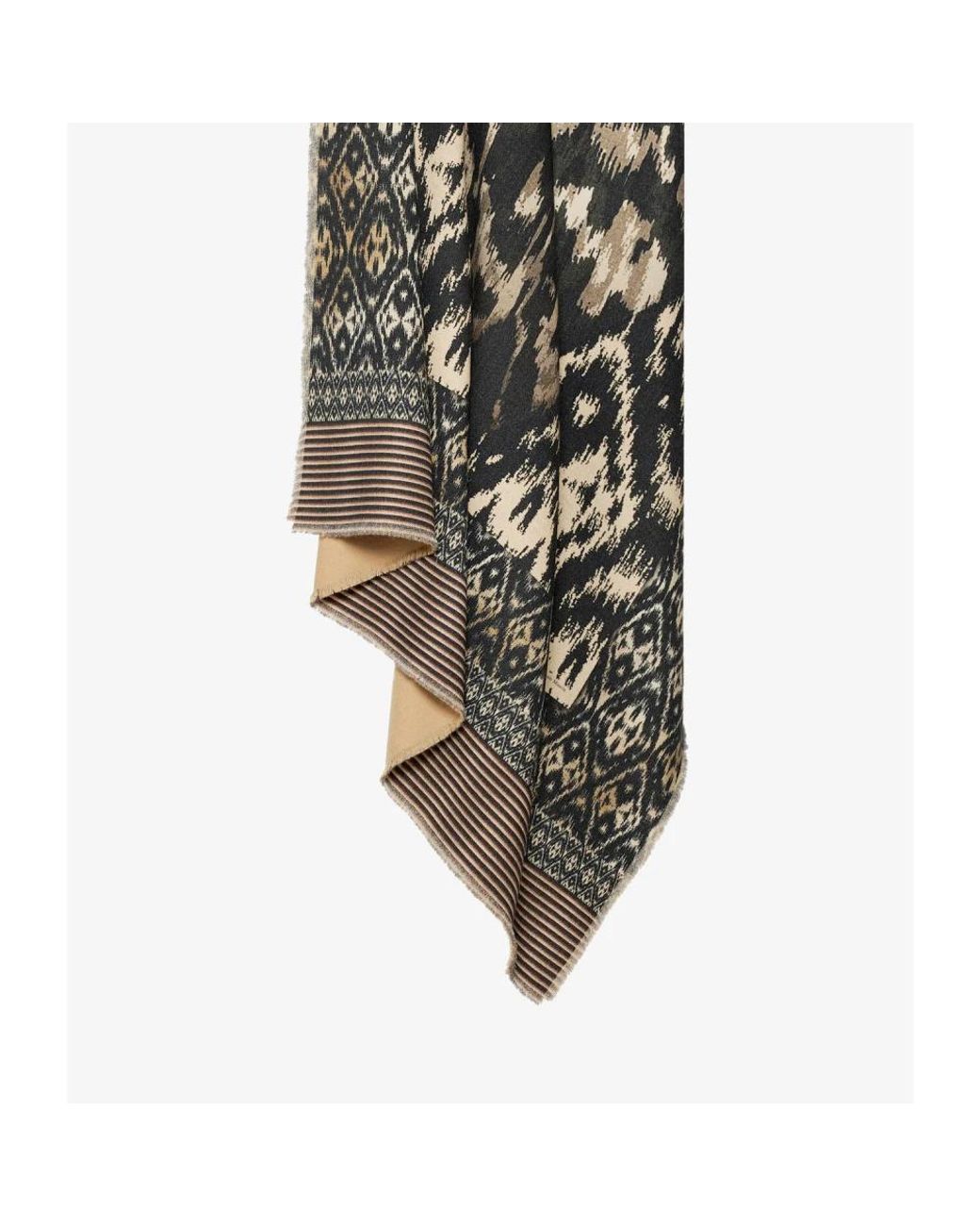 Pierre Louis Mascia Black Winter Scarves