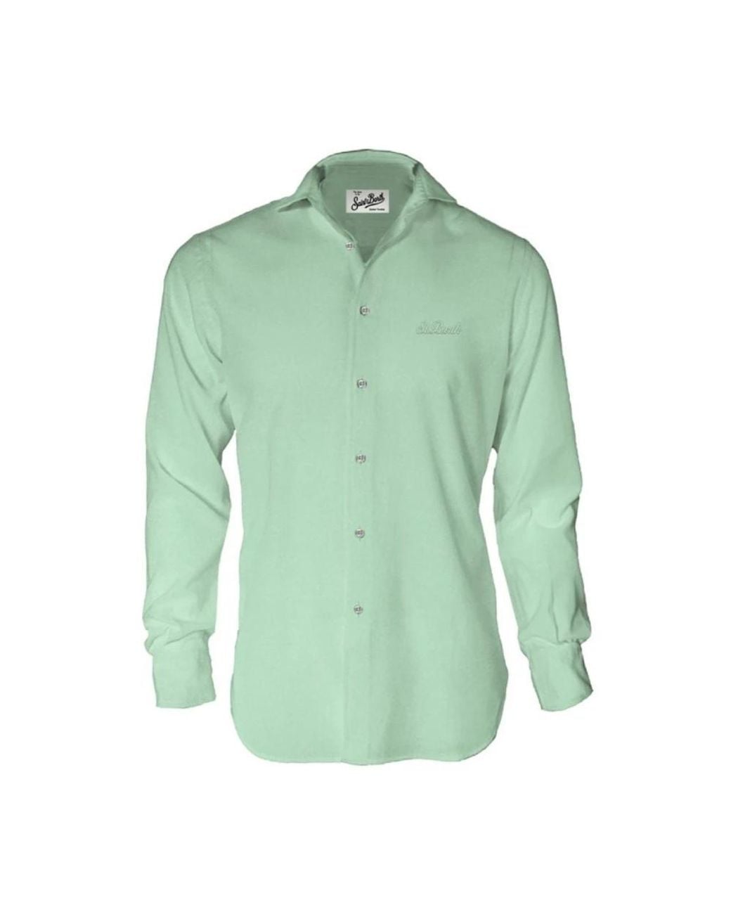 Mc2 Saint Barth Green Casual Shirts for men
